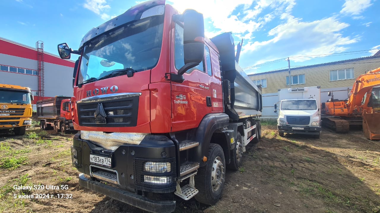 Распродажа ГРУЗОВОЙ САМОСВАЛ HOWO T5G ZZ3317V386GE1 8*4 2022 в.г. 106 957 км.  (23)